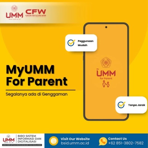 Penggunaan Aplikasi Mobile MyUMM for Parent